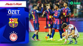 Şampiyonlar Ligi 3. Hafta | Barcelona-Olympiakos (Özet)