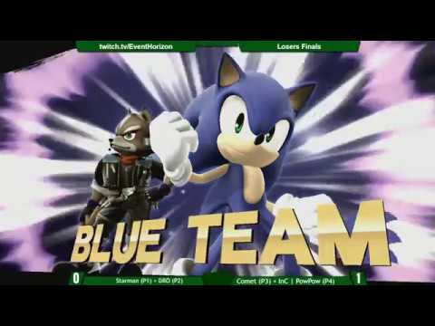 Construct 86 Starman + DRO vs InC | PowPow + Comet Smash 4 Doubles