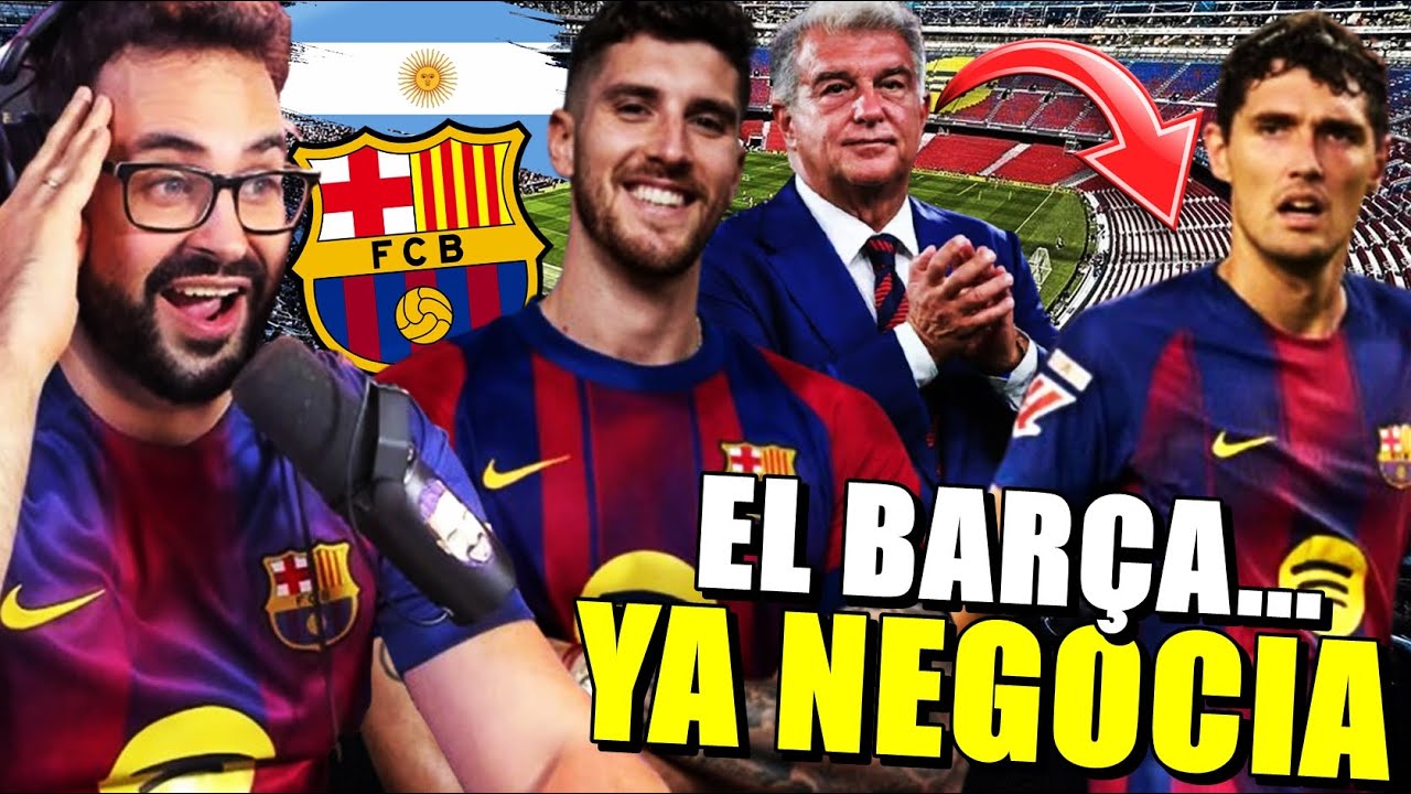 🚨El BARÇA NEGOCIA por MARCOS SENESI y... ¡La RENOVACIÓN de CHRISTENSEN!
