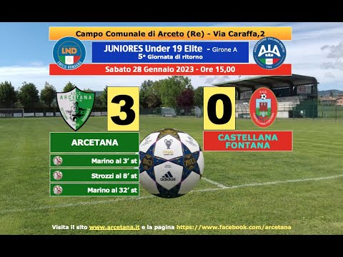Arcetana - Castellana Fontana 3-0 JR