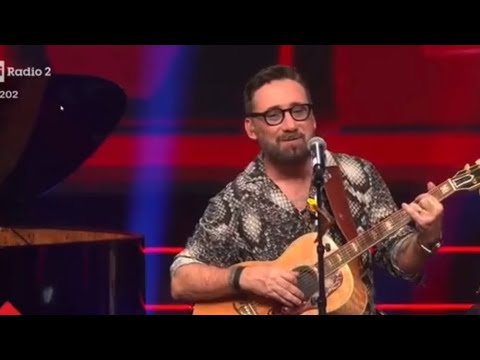 Federico Zampaglione in Felicità di Lucio Dalla, davvero magico |Rai Radio2