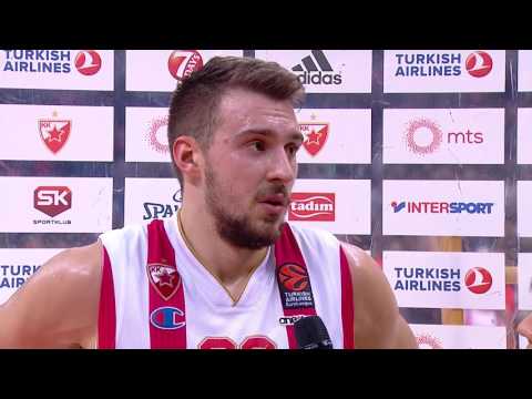 Post-game interview: Marko Guduric, Crvena Zvezda mts Belgrade 
