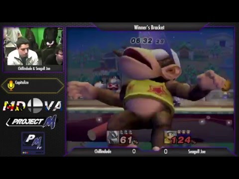 Project M @ Xanadu Jan. 21 - Chillindude (Wolf) vs. Seagull Joe (Diddy)