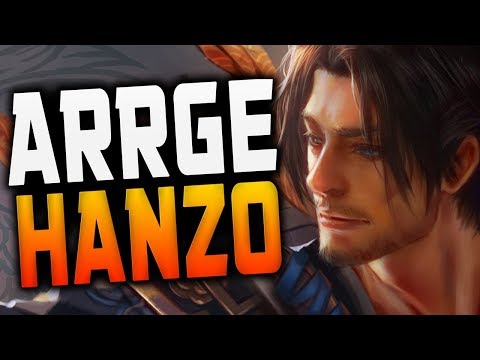 ARRGE BEST HANZO? 15K DMG! [ OVERWATCH SEASON 17 TOP 500 ]