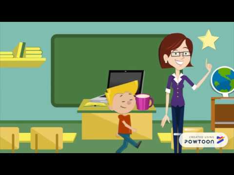 Screenshot of video: Getting a new teacher