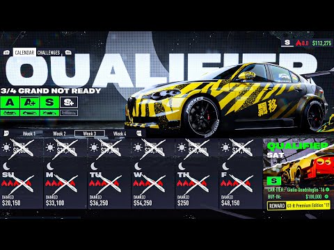 NFS Unbound - The Grand Week 3 Qualifier Race Event (4K 60)