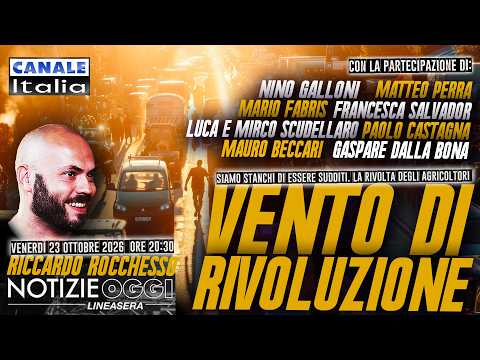 Siamo stanchi di essere sudditi. Vento di Rivoluzione | Canale Italia