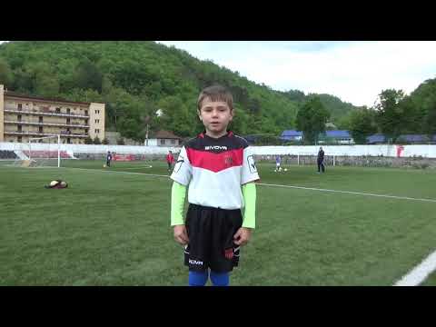 Primul interviu de fotbalist - juniori U 8 AJF Caras-Severin