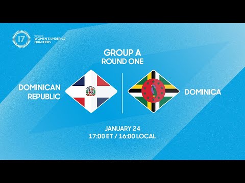 Dominican Republic vs Dominica | 2026 Concacaf Women’s Under-17 Qualifiers