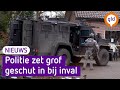 Politie zet grof geschut in bij inval mogelijk drugslab in Lunteren