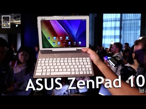 Asus zenpad 10 - доступный 10 планшет  computex 2015