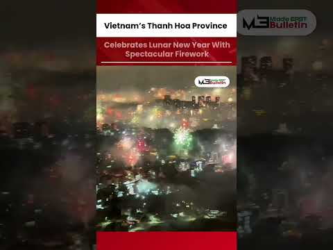 Thanh Hoa Welcomes Tet 2026 with Grand Fireworks Celebrations