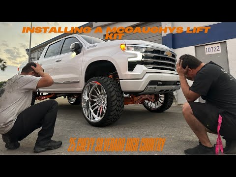 INSTALLING 7-9 MCGAUGHYS IN A 2025 CHEVY SILVERADO