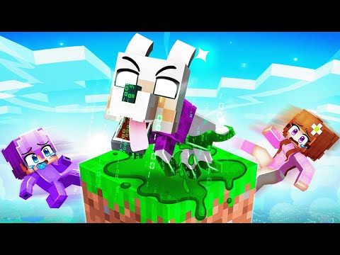 I Pretended to be a BABY DOG Then Used HACKS on One Block!