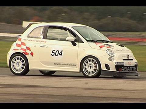 Fiat Abarth 500 Trophy driven by autocar.co.uk