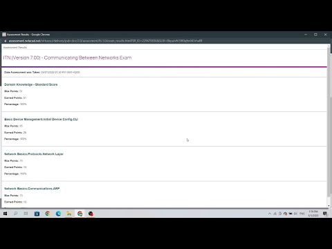 CCNA Exam Module 8 - 10 v7.02 (ITN) Communicating Between Networks Exam Answers