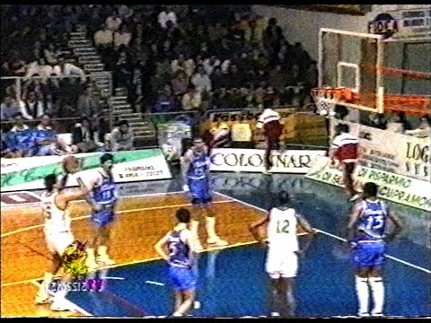 A2 Play out 1990/'91 Turboair Fabriano Basket - Kleenex Pistoia 96-83