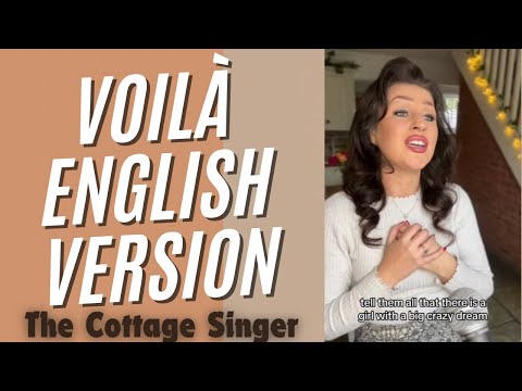Voila (Enlgish version) Samantha Rose The Cottage Singer