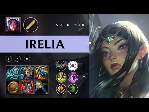 Irelia Mid vs Orianna - KR Challenger Patch 25.22