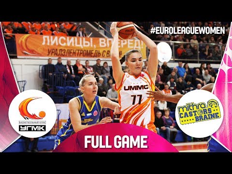 UMMC Ekaterinburg v Castors Braine - Full Game - EuroLeague Women 2018-19