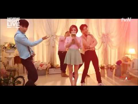 【繁體中字】SNL_佳人(GaIn,가인)_性感消化IU、EXO、冰雪奇緣歌曲