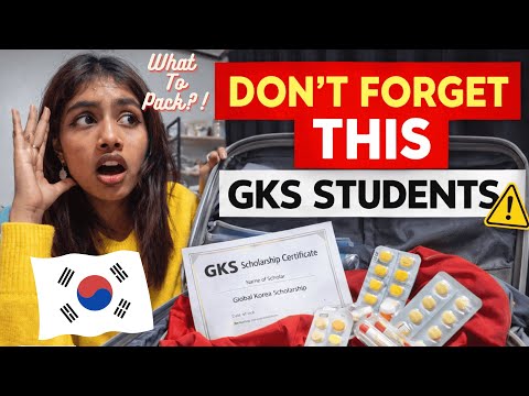 GKS packing list for Korea 🇰🇷 | Save this GKS checklist 📌