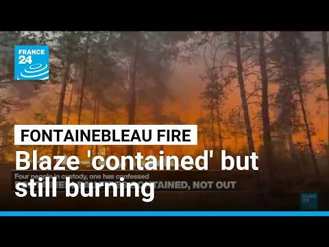 Fontainebleau 'contained' but not out as two arrested
