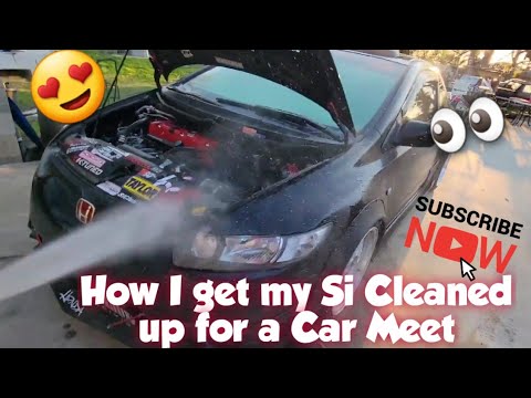 How I get my Engine Bay and Car, Show Ready!