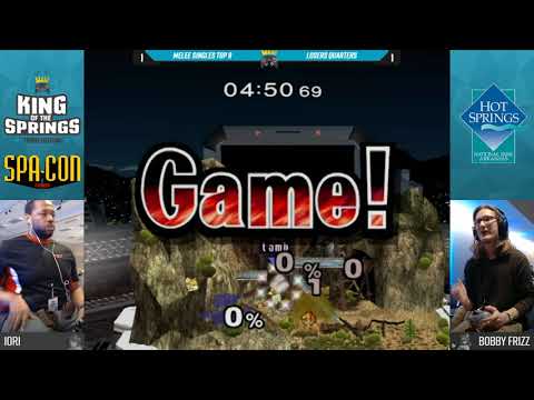KotS 3 SSBM - Iori (Peach) Vs. Bobby Frizz (Fox) - Losers Quarters