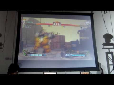 SSFIV Launch Party - Daigo vs Justin - Exhibition Rounds 1-3 - Guile vs Rufus