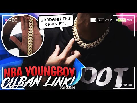 EXPENSIVE ICED OUT CUBAN LINK CHAIN🥶 *HipHopBling