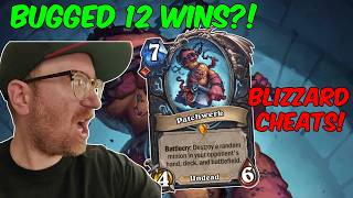 Blizzard is Actually STLEALING Our Wins!! - 12 Win Arena