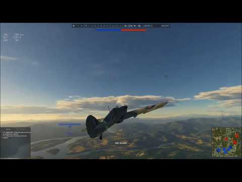 War Thunder: Hurricane Mk 4 Vickers 40mm