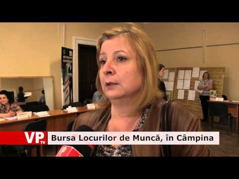 Bursa Locurilor de Muncă, în Câmpina