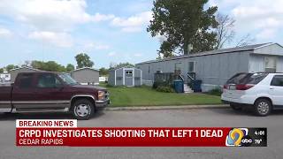 Cedar Rapids Police: 1 dead after shots fired, investigation underway