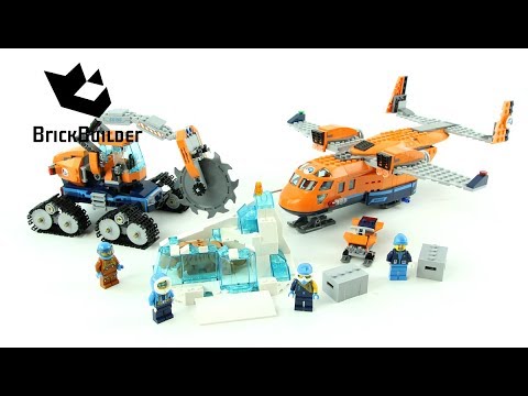 Vidéo LEGO City 60196 : L'avion de ravitaillement arctique
