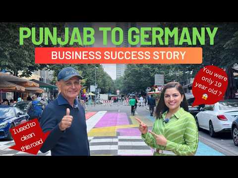 How A 19 Year Old From Punjab Became A Successful Businessman In Germany 🇩🇪