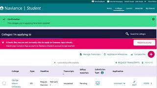 How to Request a Transcript in Naviance Student