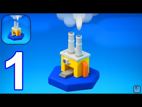 Factory World - Gameplay Walkthrough Part 1 Trees,Oil,Gold (iOS,Android Gameplay)