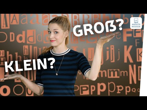 Groß- und Kleinschreibung: Substantivierung einfach erklärt l Deutsch lernen