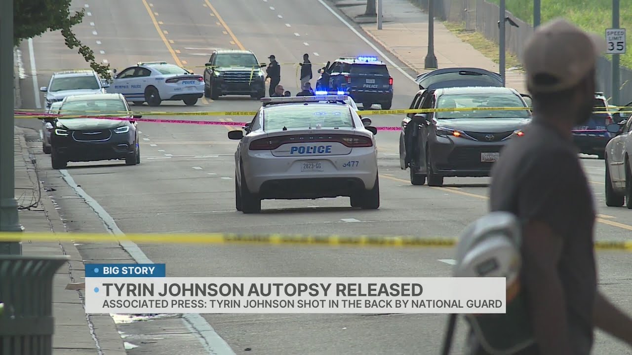 AP: Autopsy shows National Guard shot Tyrin Johnson in the back