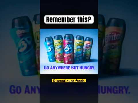 Remember these Discontinued foods? part 2 #nostalgia