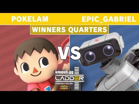 smash.gg Ladder Day 1 - Pokelam (Villager) Vs. Epic_Gabriel (ROB) Winners Quarters - Smash Ultimate