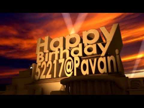 Happy Birthday 152217@Pavani