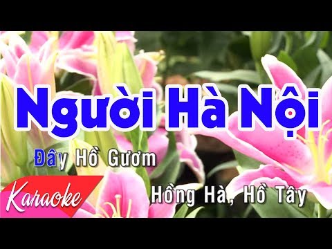 KARAOKE | Người Hà Nội - St. Nguyễn Đình Thi | Beat Chuẩn