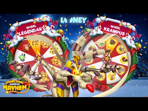 Legendary Wheel & Finding The Naughty List - Looney Tunes World of Mayhem