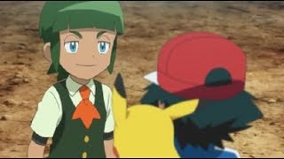 Pokemon XYZ - League Battle - Ash/Greninja vs Sawyer/Sceptile part 2