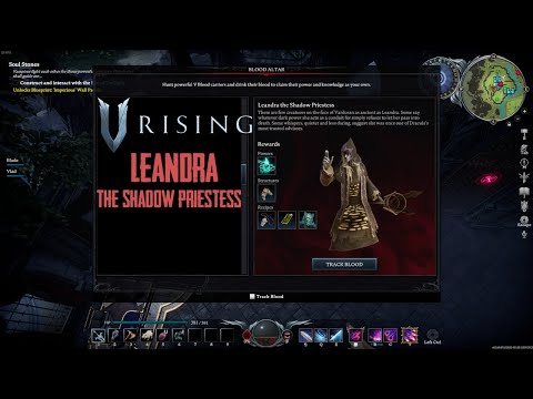 How to find and Defeat Leandra the Shadow Priestess Boss in - V Rising