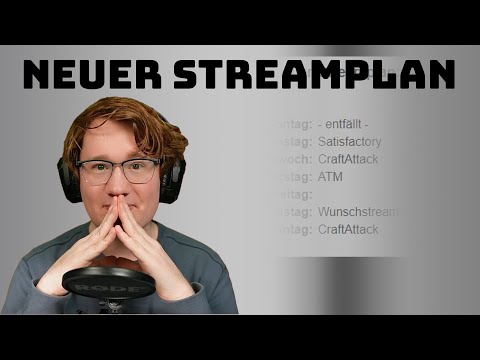 Neuer Stream Plan | Satisfactory Projekt!