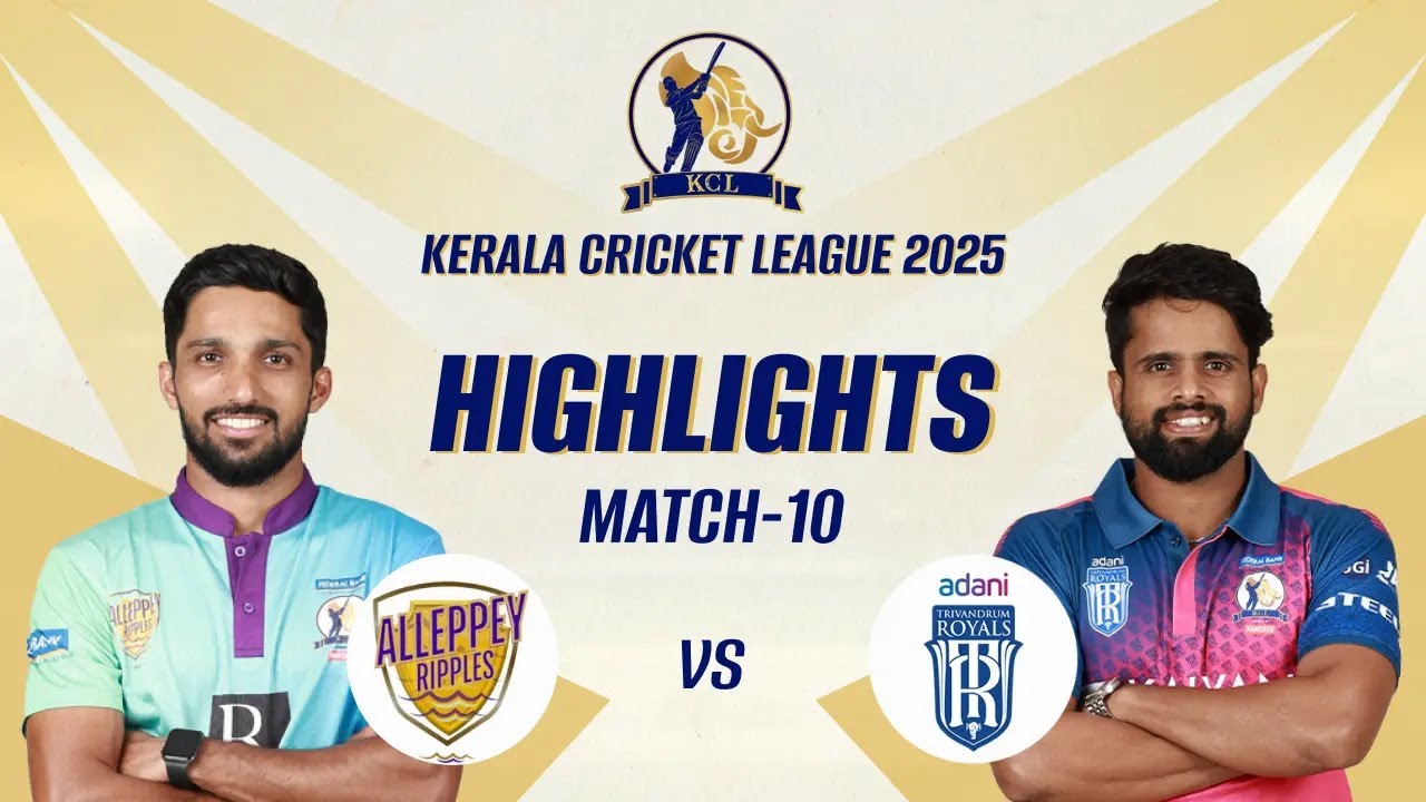 Alleppey Ripples VS Adani Trivandrum Royals